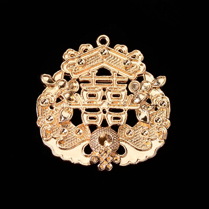 (1 cái)Phiến đúc 42*38mm, Nguyên liệu làm trang sức cổ trang, Nguyên liệu diy