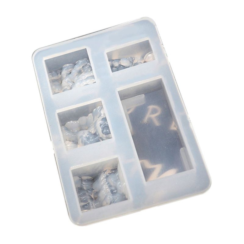 Set Khuôn Silicon 10m Làm Đồ Trang Sức Thủ Công Hình Núi Tuyết