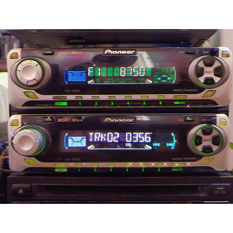 Đầu cd&tape Pioneer MOSFET giành cho ô tô . lắp chung cho tất các hãng xe.