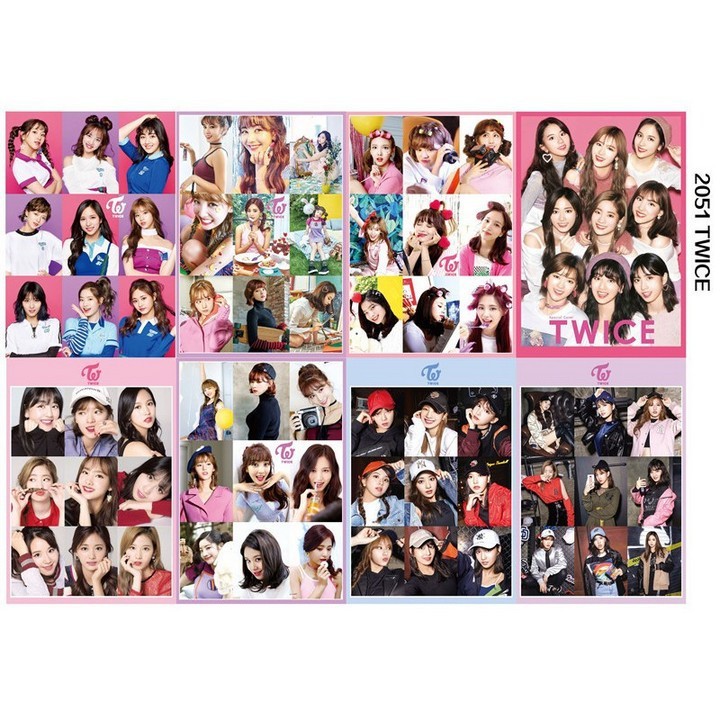 (5 nhóm) Poster twice poster blackpink poster ảnh idol tranh treo tường đẹp nhóm nhạc Hàn Quốc