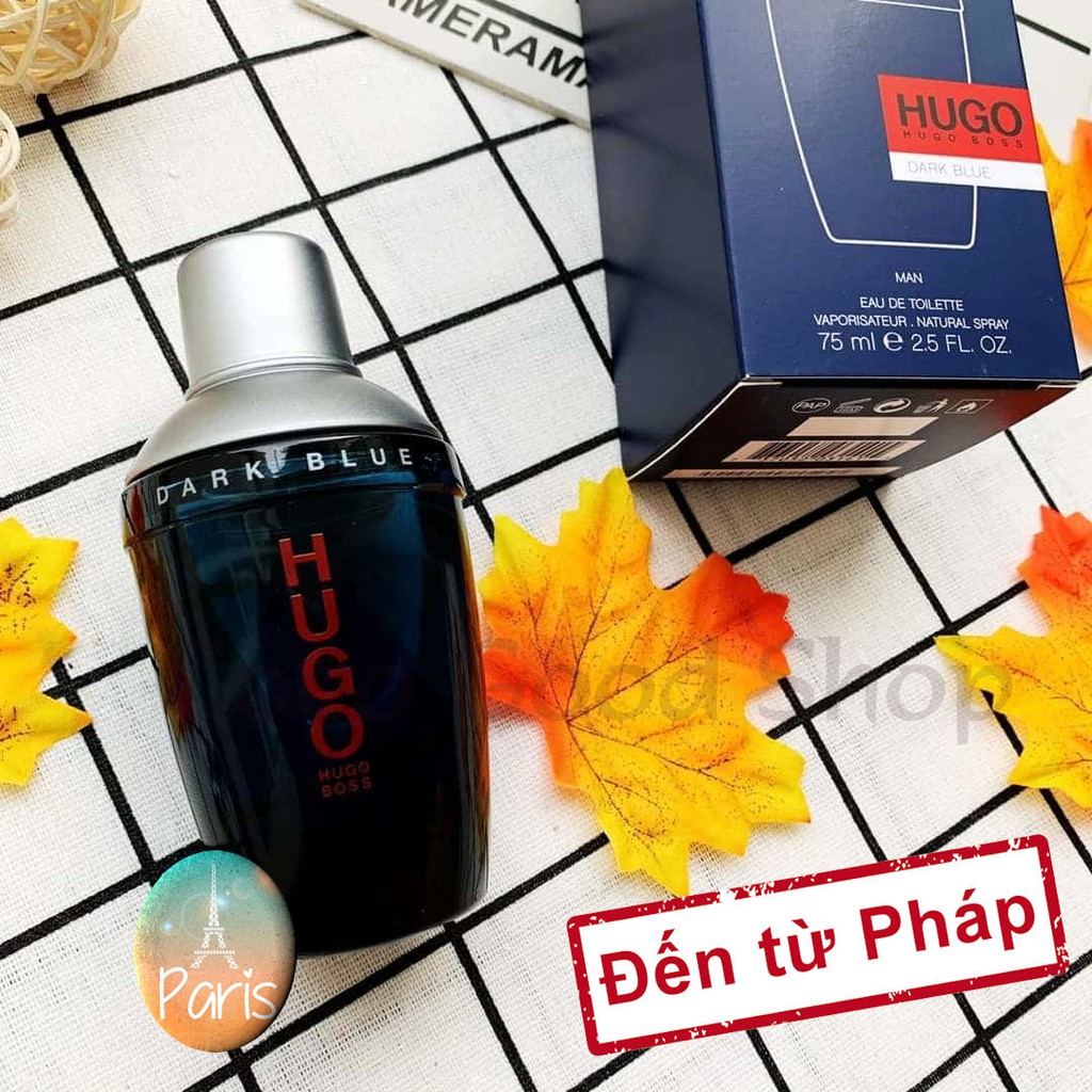 Nước hoa Dark Blue bởi Hugo Boss. Chai 75 ml. Nước hoa nam EDT