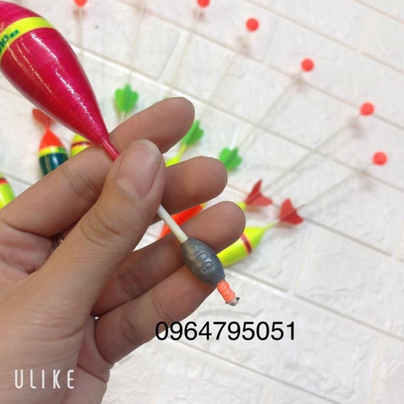 Phao câu lục chân chì 10g gắn sẵn link sản phẩm tốt 68