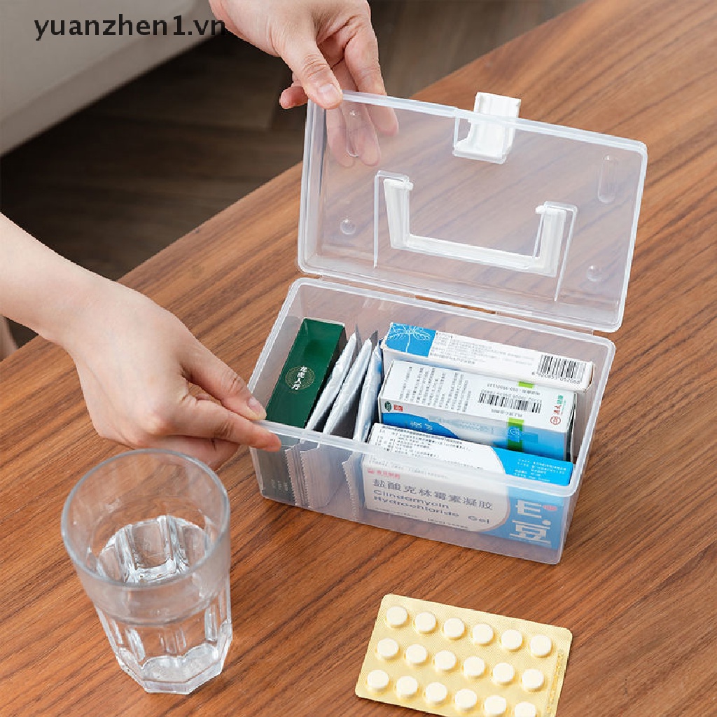 Hộp Đựng Khẩu Trang Có Tay Cầm Chống Nước Chống Bụi