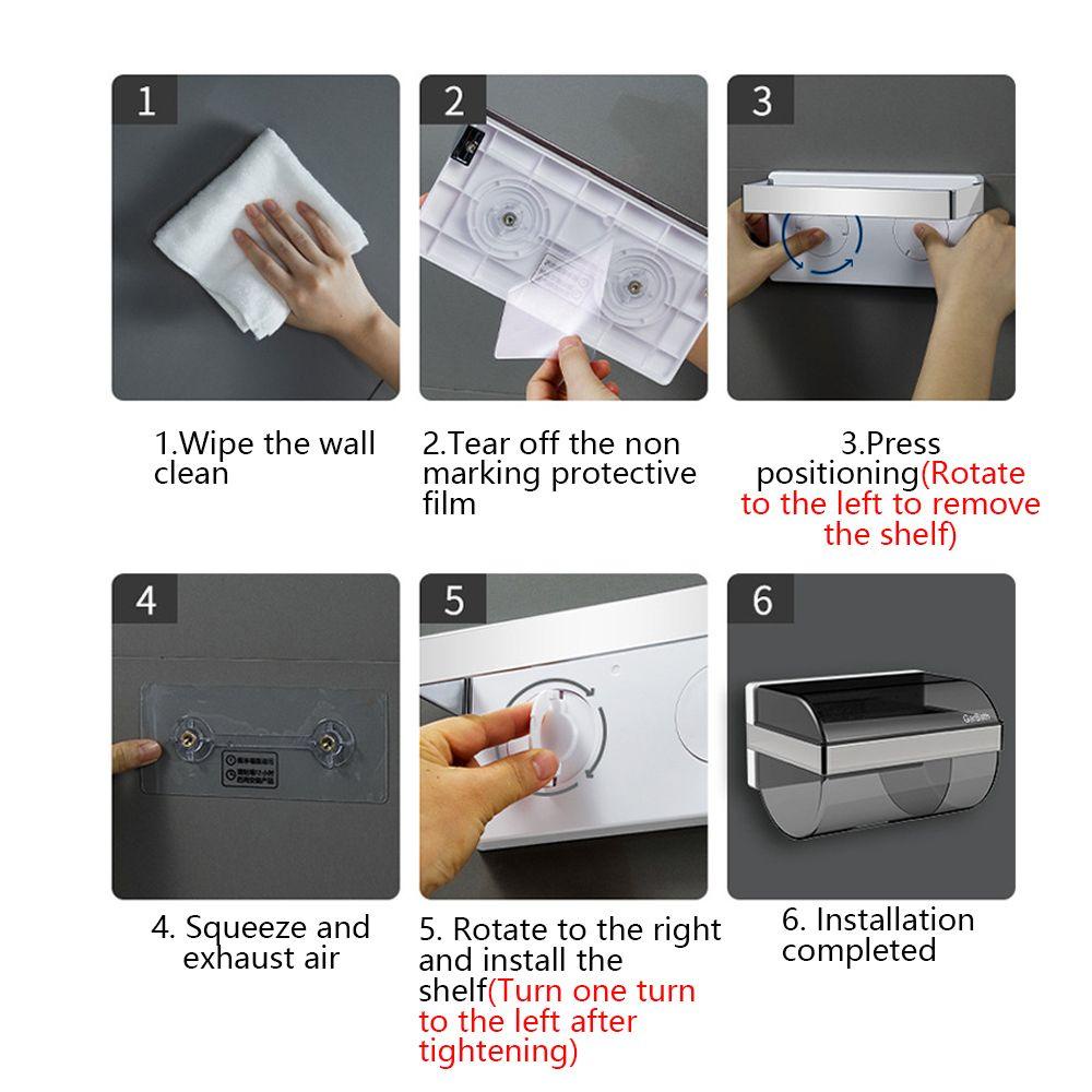 Giá Đỡ Cuộn Giấy Vệ Sinh Gắn Tường Chống Nước Tiện Dụng