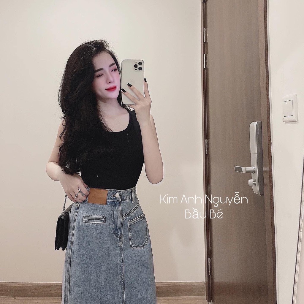 CHÂN VÁY JEAN XẺ CHO NỮ | BigBuy360 - bigbuy360.vn