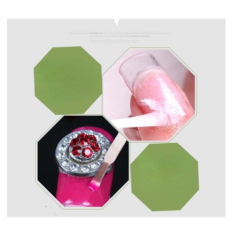 MISSCHEERING Nước sáng đá nail AD - Tháo đá tháo móng nail 10ml