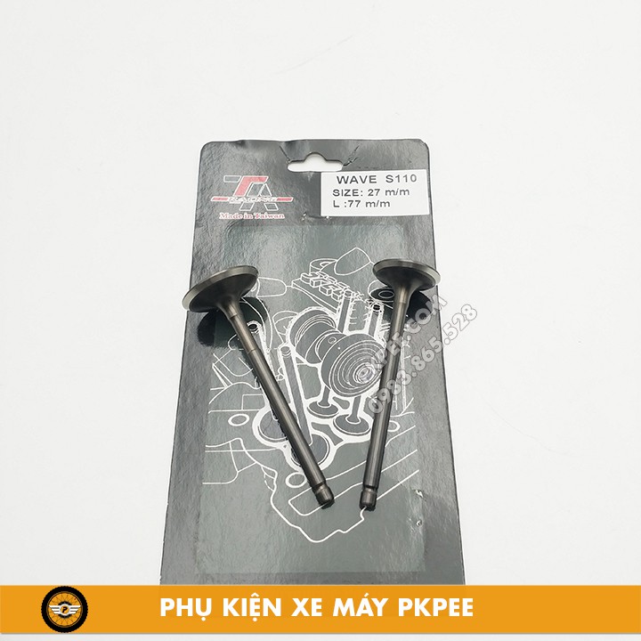 [Mã LIFEAU5SALE giảm 20k đơn 50k] Xupap TA Racing, ATE Racing Gắn Wave S110, RSX 110, Blade 110