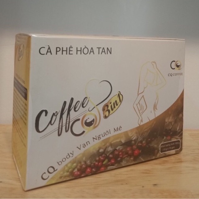 1 hộp cafe CQ Slim 10 gói (date mới)