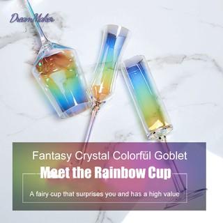 Ly Thủy Tinh Uống Rượu Nhiều Màu