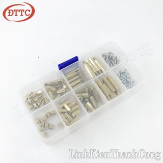 Combo Cọc Đồng M3+Bu Lông+Đai Ốc (120 Cái)