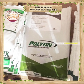 Polyon 16-6-12 Phân bón NPK Xanh Mỹ Tan Chậm