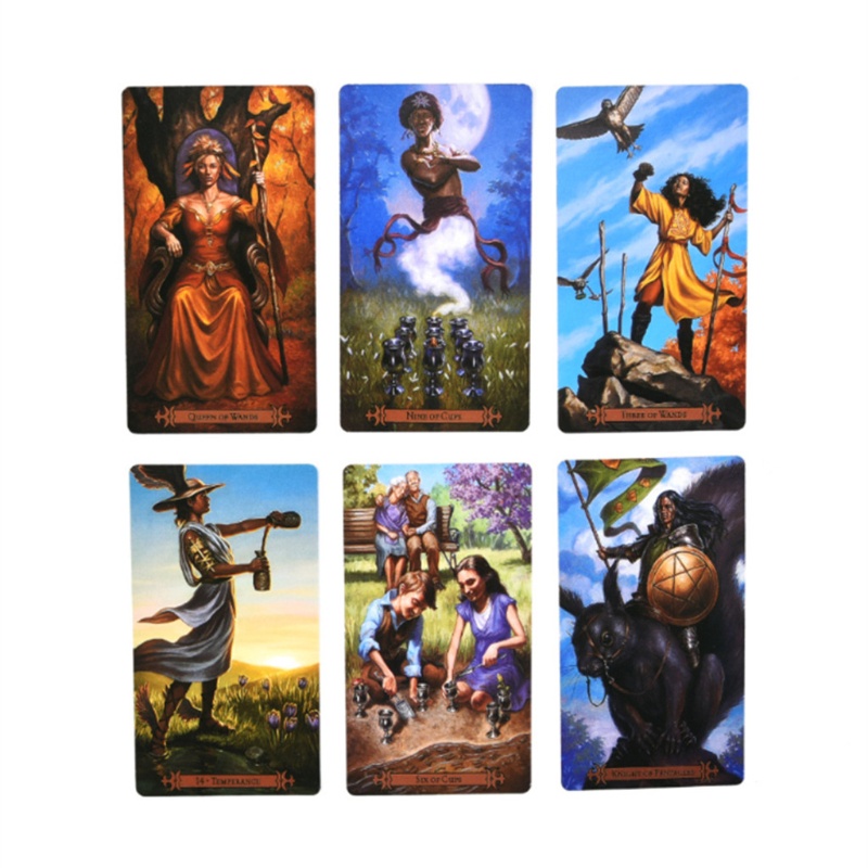 Bộ bài tarot 78 lá Modern Spellcaster's tiếng anh trò chơi dành cho gia đình/tiệc tùng