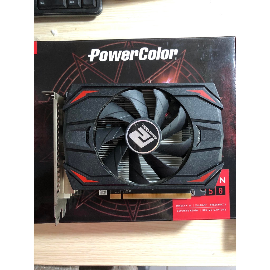 Card màn hình Radeon RX550 2G GDDR5 PowerColor Bh 01/2023