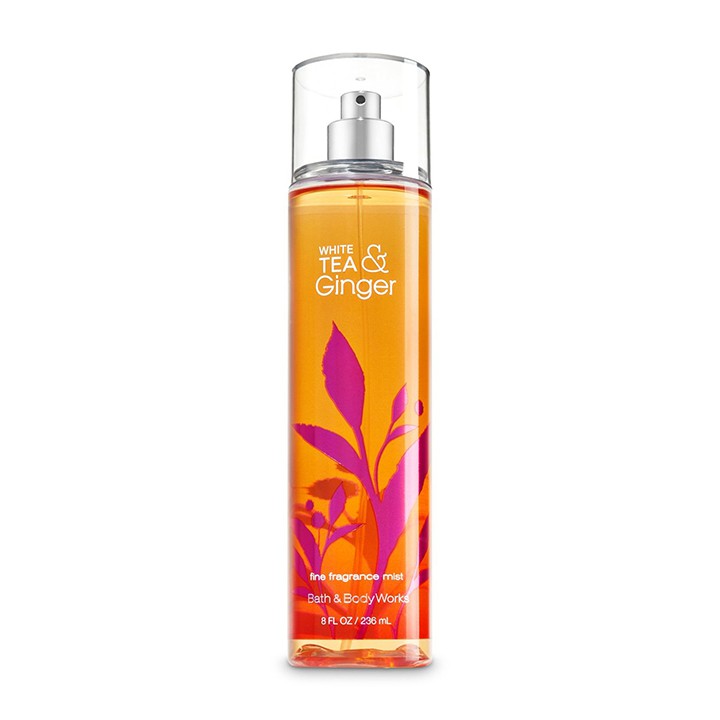 Xịt Thơm Toàn Thân Bath&BodyWorks - White Tea & Ginger (236 ml)_BB077BM