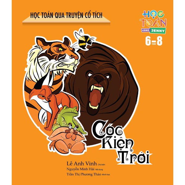 Sách - Học Toán Qua Truyện Cổ Tích (6-8 tuổi) - Combo 3 quyển