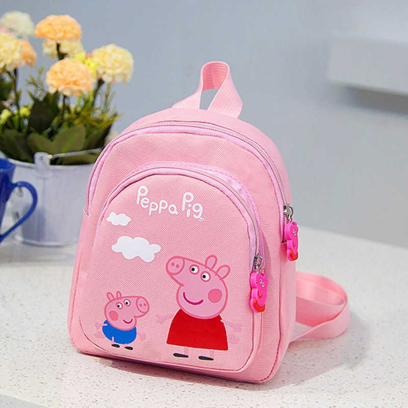 Ba lô đi học in hình heo Peppa đáng yêu cho bé