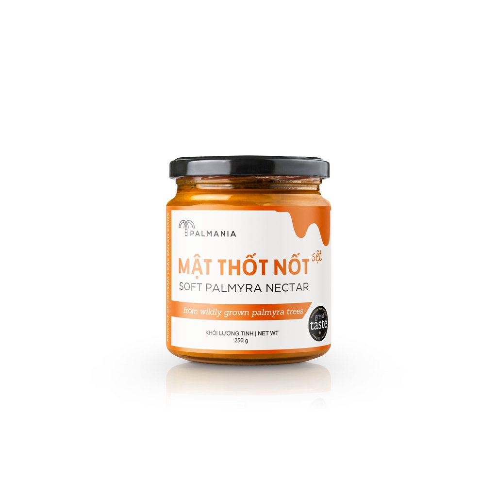 PALMANIA Mật thốt nốt sệt 250G | 1 sao Great Taste Awards 2021 | Nguyên Chất, Tự Nhiên & Vì Sức Khỏe | Đặc sản An Giang