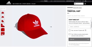 Nón Trefoil Baseball Cap Hat
