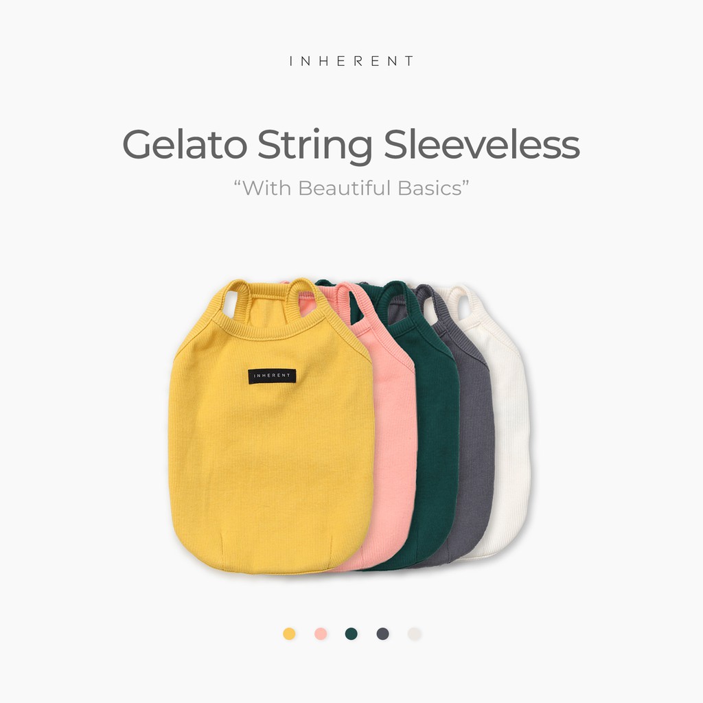 [inherent] {gelato} Quần Áo Cho Chó Không Tay