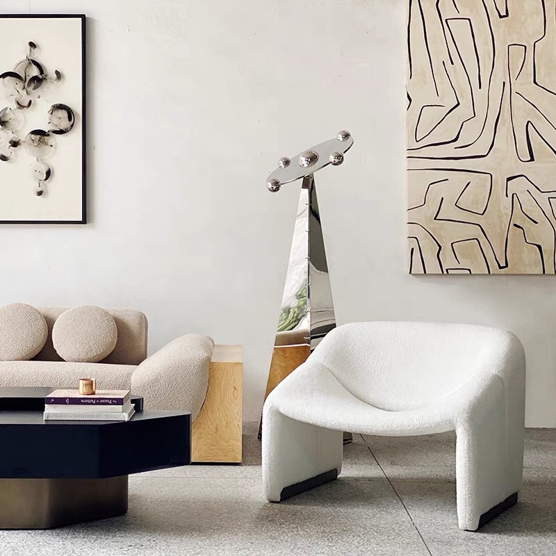 Ghế tựa groovy armchair 4 màu - phiên bản giới hạn cao cấp