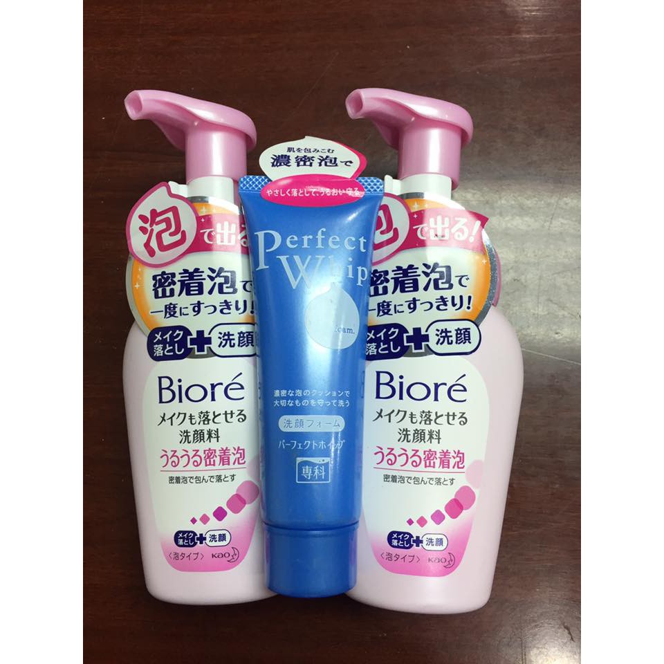 Sữa rửa mặt tạo bọt Biore,sữa rửa mặt Biore nhật,Sữa rửa mặt Biore hồng.