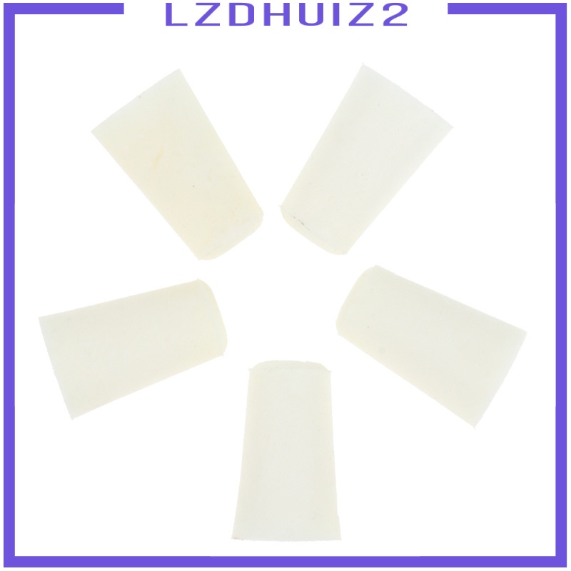 Set 5 nút đậy bằng cao su bịt ống nghiệm chuyên dụng 9mm - 13mm