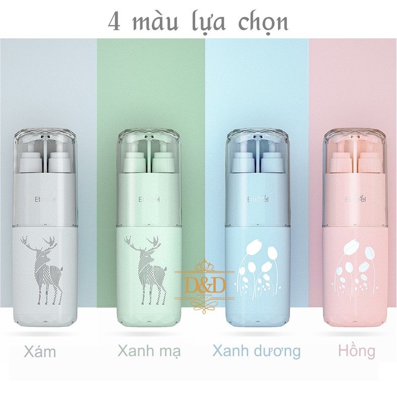 Hộp đựng bàn chải, kem đánh răng, lược, khăn mặt và mỹ phẩm -3- TRAVEL KIT ETRAVEL mới