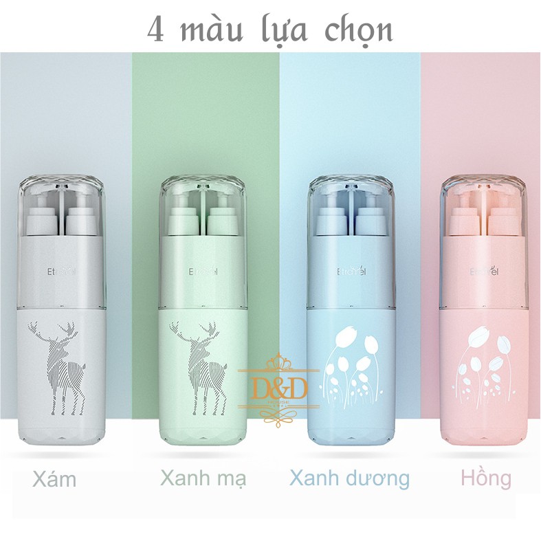 Hộp đựng bàn chải, kem đánh răng, lược, khăn mặt và mỹ phẩm - TRAVEL KIT ETRAVEL mới