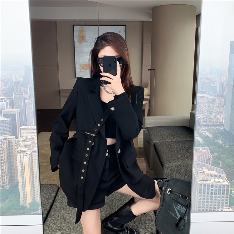 Áo Vest Blazer Thiết Kế Phong Cách Hàn Quốc Kèm Bell Cá Tính | BigBuy360 - bigbuy360.vn