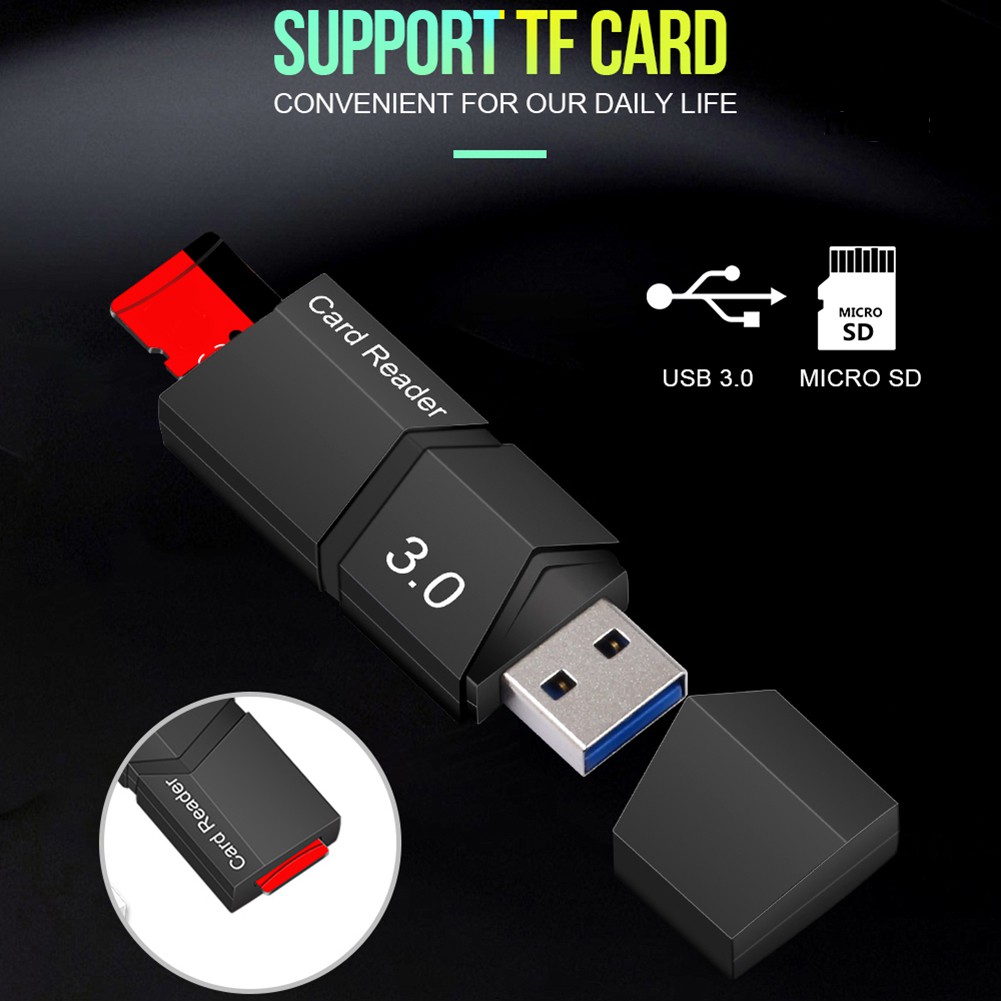 Đầu Đọc Thẻ Nhớ Tốc Độ Cao Cổng Usb 3.0 Cho Máy Tính