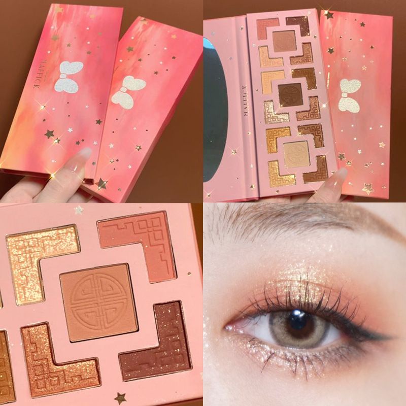 MAFFICK - Bảng mắt Maffick Romantic Fifteen Color Eyeshadow Disc