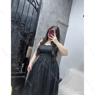 ĐẦM MAXI DÀI SẮC MÀU [TNT SHOP BIGSIZE 60KG 90KG]
