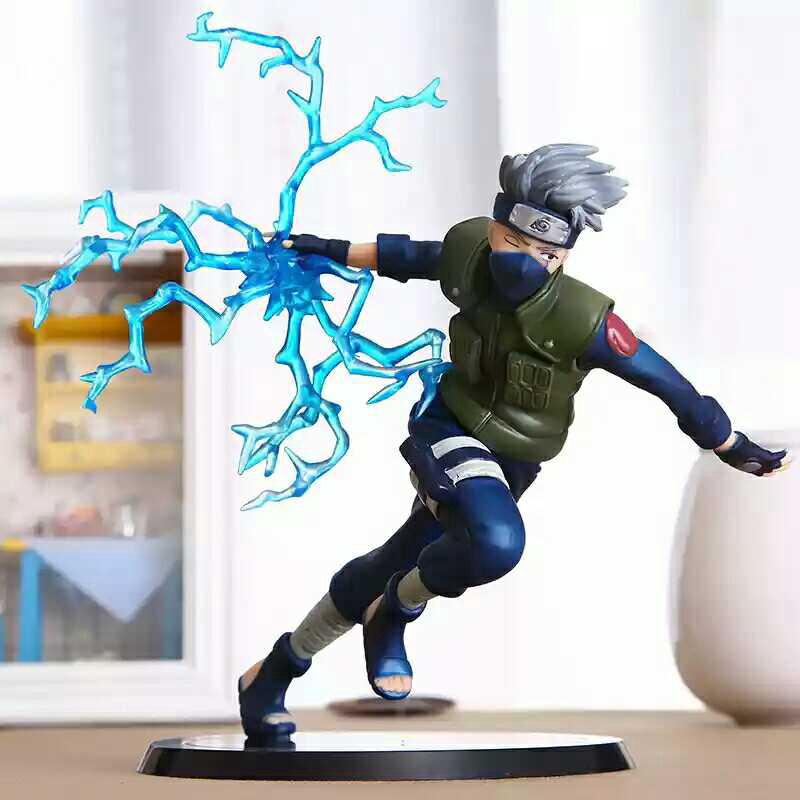 Mô hình nhân vật Hatake Kakashi Anime Naruto cao 14cm