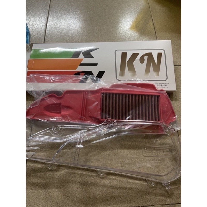 Nắp Pô E &amp; Lọc Gió KN Xe VISION 2015-2020 Cực Đẹp