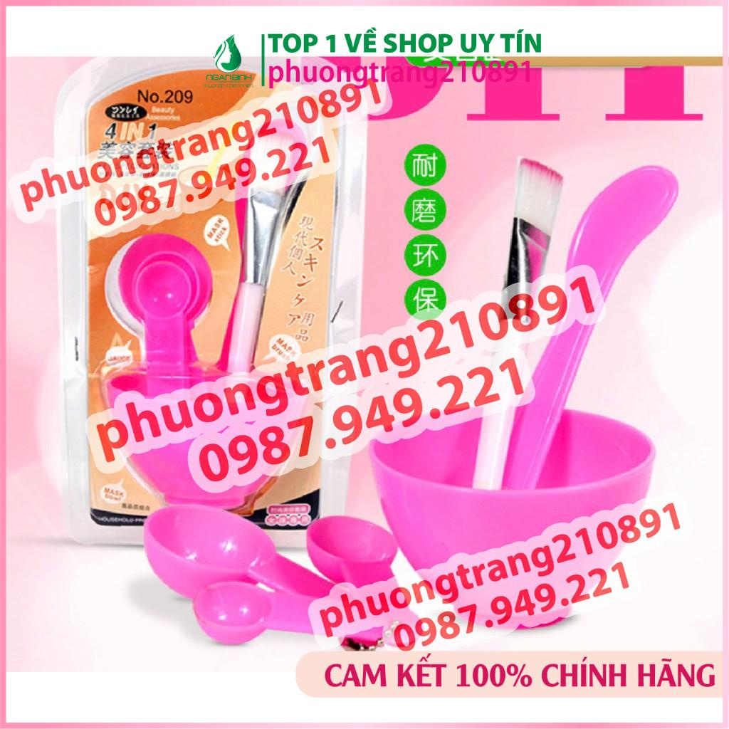 Bộ bát trộn mặt nạ 6 chi tiết, bát trộn mask