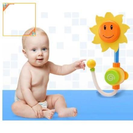 Đồ chơi nhà tắm vòi sen hoa hướng dương #1