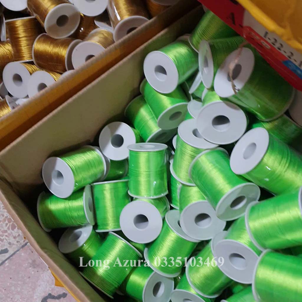 Dây làm vòng tay, Long Azura, đủ cỡ 1mm, 2mm, 2.5mm, vòng tay đôi, cặp, nam, nữ, handmade, chỉ đỏ, may mắn