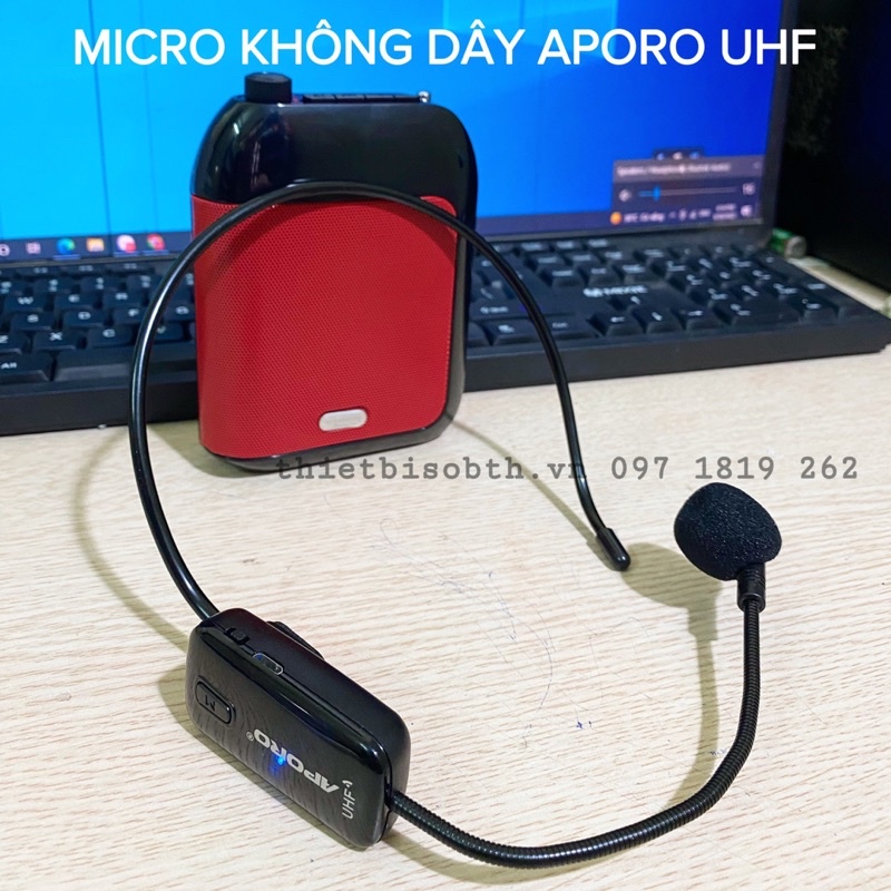 Micro không dây Aporo UHF hàng theo máy