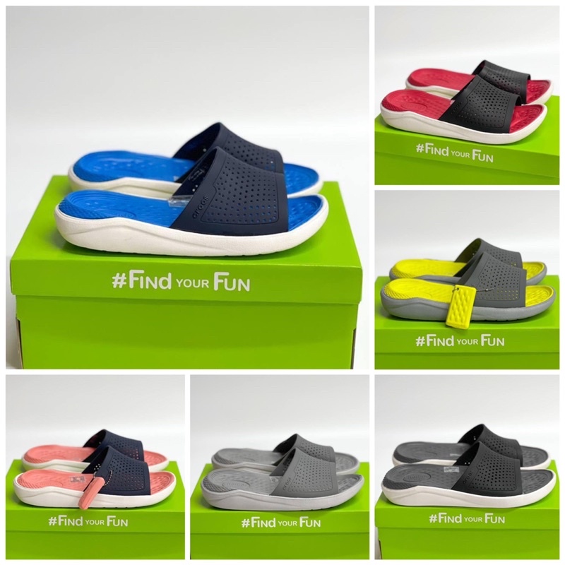 [Hàng loại 1] Dép Lê Cross Quai Ngang Literide Nhiều Màu