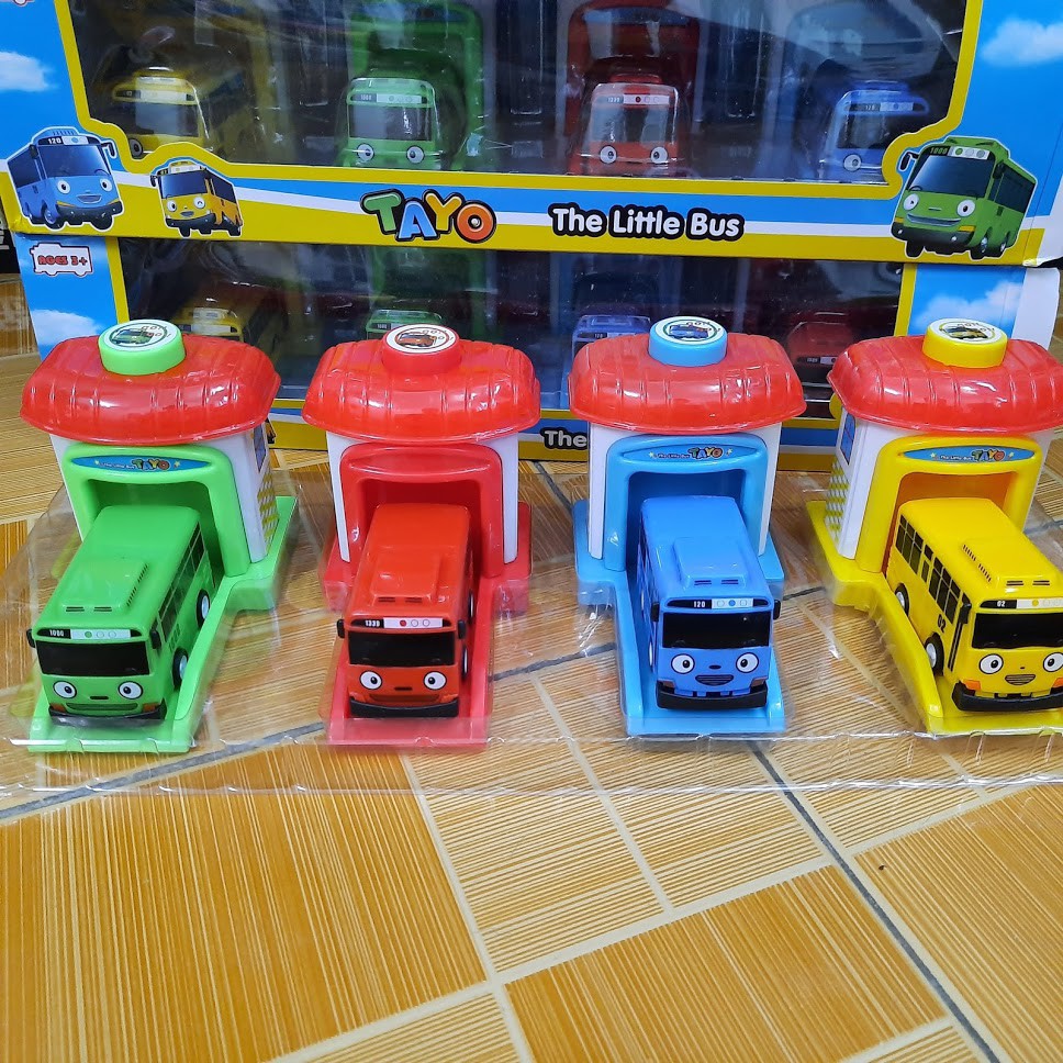 Đồ chơi xe ô tô buýt mô hình nhân vật Tayo The Little Bus