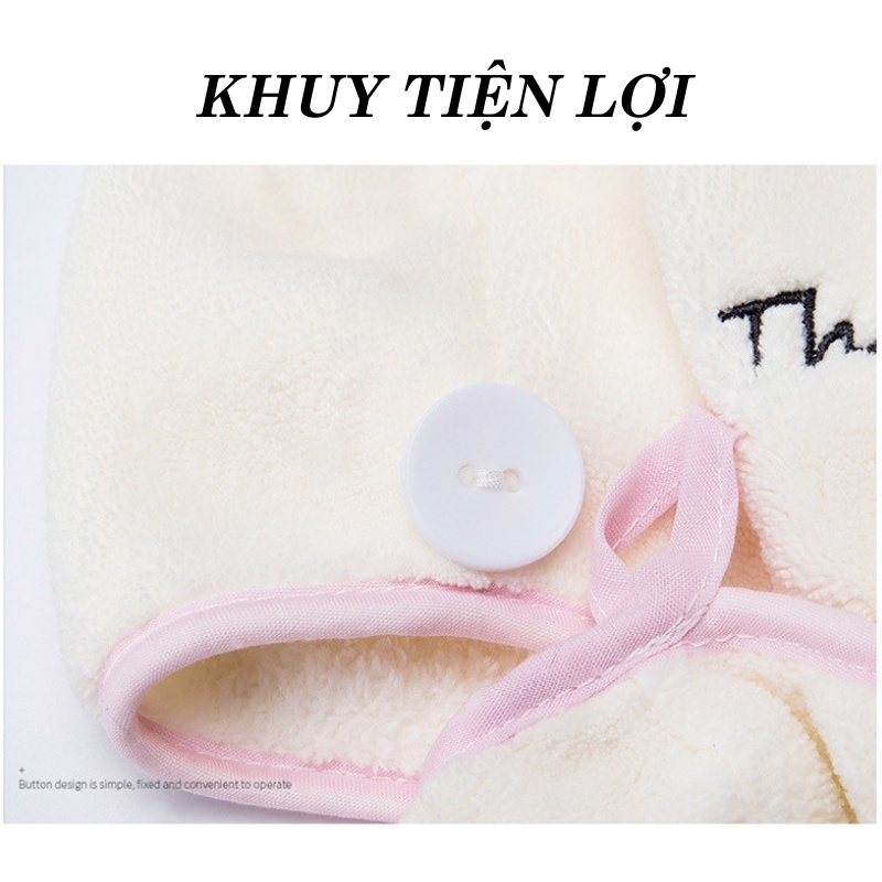 Mũ cuốn tóc nhanh khô hút ẩm tốt LAHAVA PK16