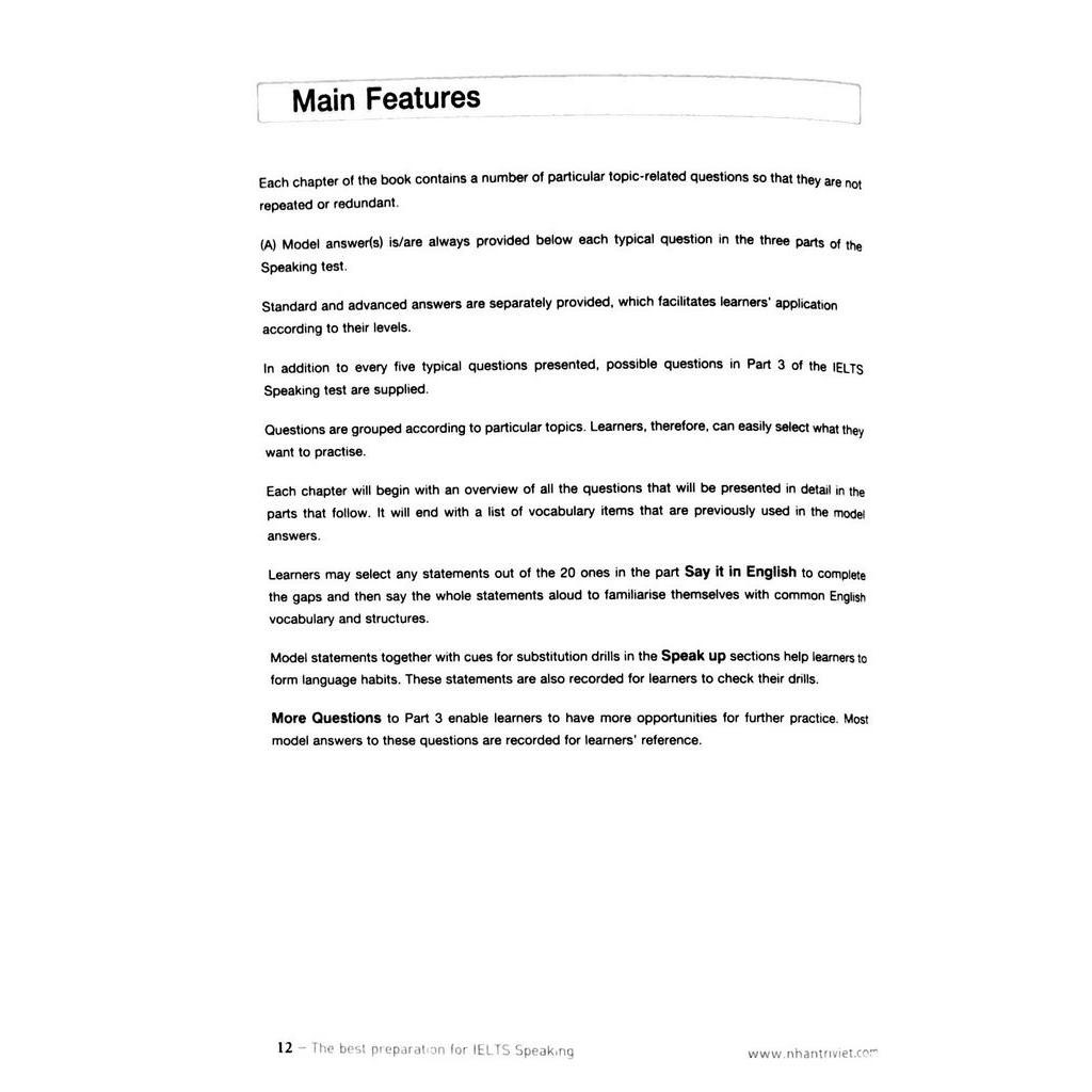 Sách - The Best Preparation For IELTS_Speaking