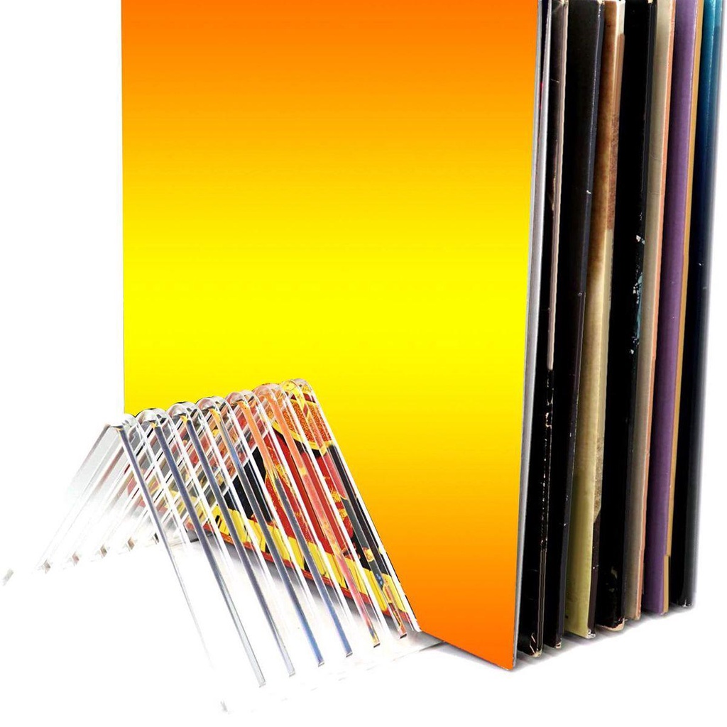 Giá Đỡ Trưng Bày Đĩa Thu Âm Bằng Acrylic 12LPs