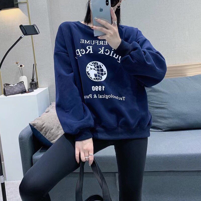 Áo nỉ sweater hoodie đôi nam nữ thời trang trẻ hàng quảng châu cao cấp  from rộng hot LALLAMOTION 22 | BigBuy360 - bigbuy360.vn