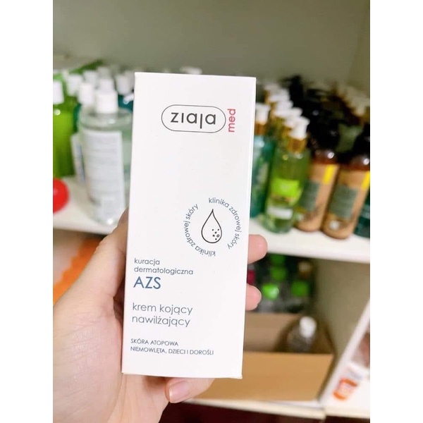 Kem Chăm Sóc Da Ziaja Med Atopy Azs 50ml balan