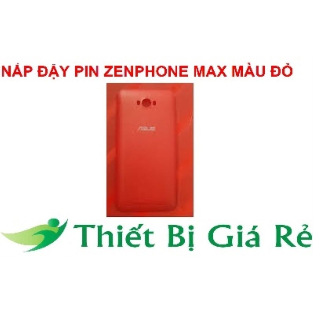 NẮP ĐẬY PIN ZENPHONE MAX MÀU ĐỎ