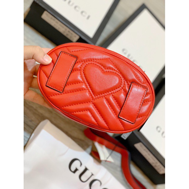 Túi GUCCI BELT BAG SUPER VIP‼️ fullbox , túi vải , card màu đỏ đeo hông bao tử