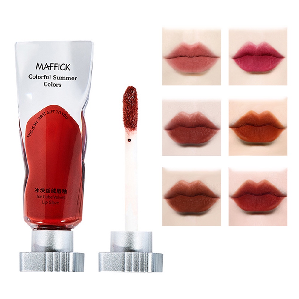 Son Môi 6 Màu Tùy Chọn Chống Thấm Nước Thương Hiệu MAFFICK JP5