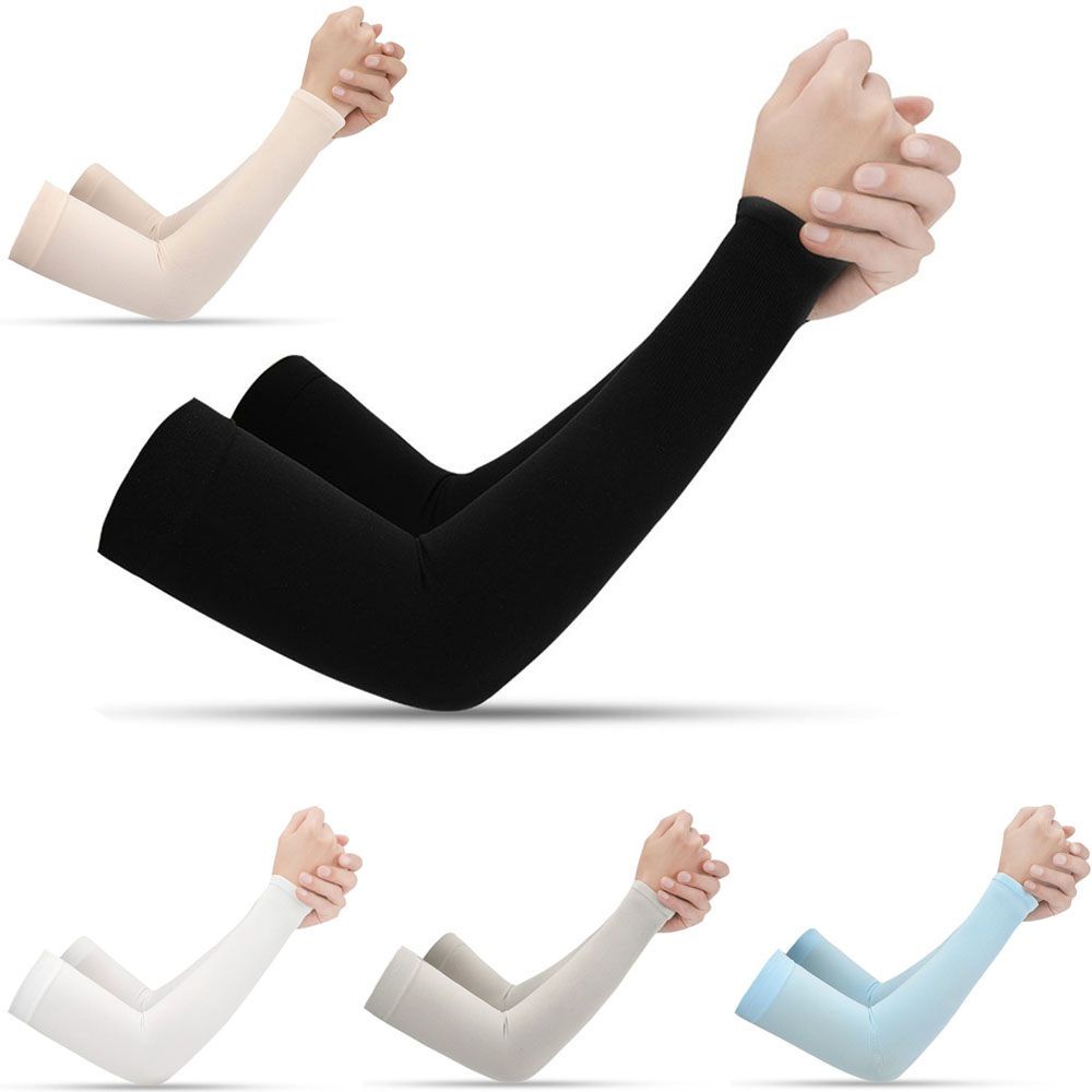 Ống tay áo thể thao làm ấm chống nắng làm mát bảo vệ cánh tay cho mùa hè chạy bộ bóng rổ ngoài trời nhiều màu sắc