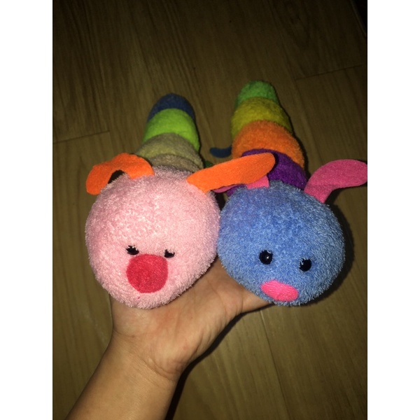 TB1  Sâu nhồi bông leng keng cho bé